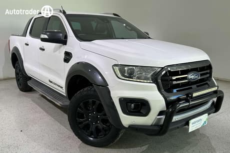 White 2020 Ford Ranger Double Cab Pick Up Wildtrak 2.0 (4X4)