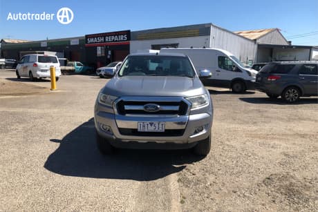 Silver 2016 Ford Ranger Crew Cab Pickup Xlt 3.2 Hi-Rider (4X2)