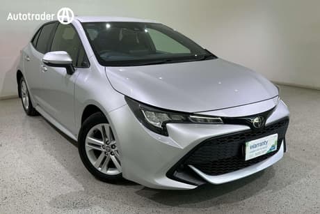 Silver 2021 Toyota Corolla Hatchback Ascent Sport