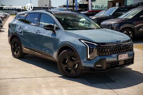 Blue 2025 Kia Sportage Wagon Gt-Line (Awd)