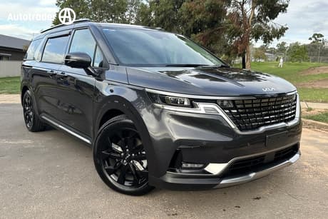 Grey 2022 Kia Carnival Wagon Platinum