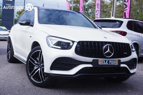 White 2021 Mercedes-Benz GLC43 Wagon 4Matic