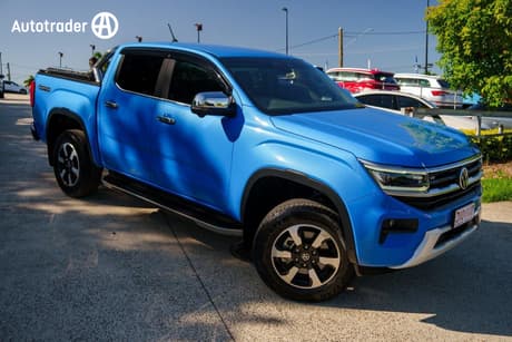 Blue 2023 Volkswagen Amarok Dual Cab Utility Style Tdi600 4Motion