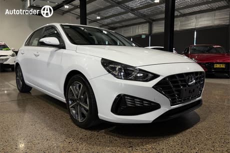 White 2022 Hyundai I30 Hatchback Elite