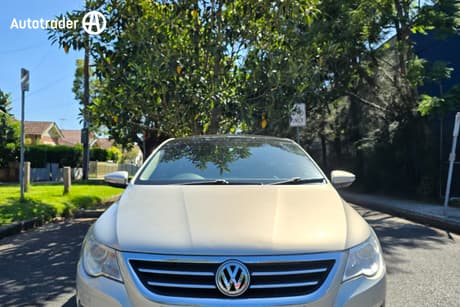 Silver 2009 Volkswagen Passat Coupe Cc 125 Tdi