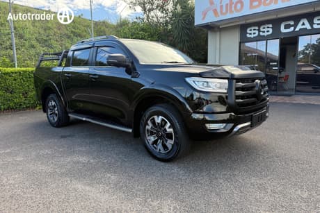 Black 2022 GWM UTE Dual Cab Utility Cannon (4X2)
