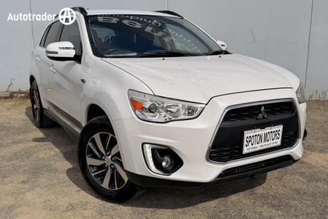 White 2014 Mitsubishi ASX Wagon Ls (4Wd)