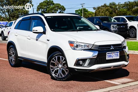 White 2018 Mitsubishi ASX Wagon Ls (4Wd)