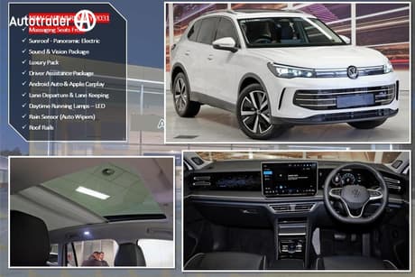 White 2025 Volkswagen Tiguan Wagon 150Tsi Elegance