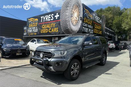 Grey 2021 Ford Ranger Double Cab Pick Up Wildtrak 2.0 (4X4)