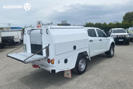 White 2021 Isuzu D-MAX Crew Cab Chassis Sx (4X2) High-Ride