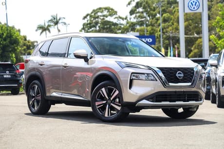 Silver 2025 Nissan X-Trail Wagon Ti (4Wd)