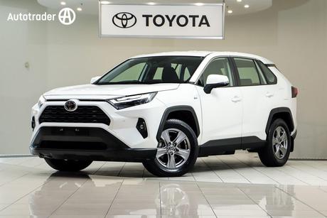 White 2024 Toyota RAV4 Wagon Gx (2Wd) Hybrid