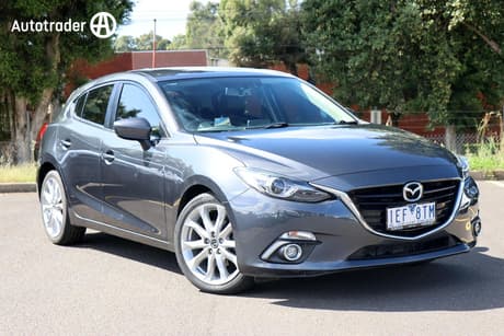 Grey 2015 Mazda 3 Hatchback Sp25 Gt