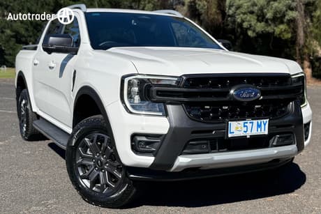 White 2024 Ford Ranger Double Cab Pick Up Wildtrak 3.0 (4X4)