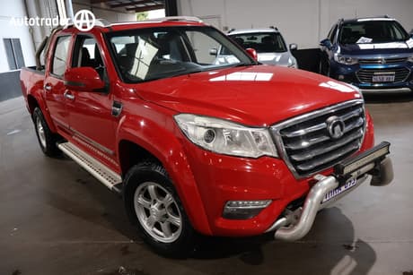 Red 2019 Great Wall Steed Dual Cab Utility (4X2)