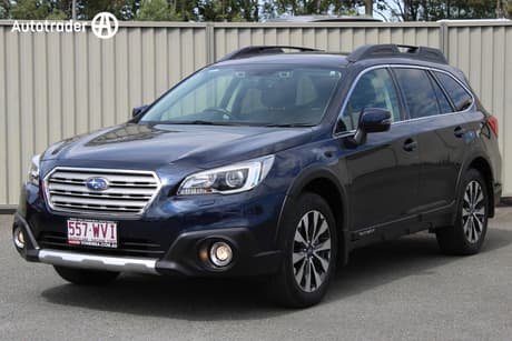 Blue 2016 Subaru Outback Wagon 2.5I Premium
