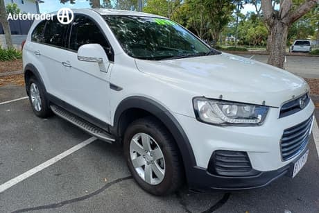 White 2016 Holden Captiva Wagon 7 Ls (Fwd)