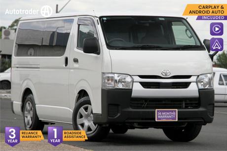 White 2020 Toyota HiAce Commercial DX (CAMPER KIT)