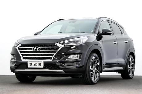 Black 2020 Hyundai Tucson Wagon Highlander (Awd) Beige Int