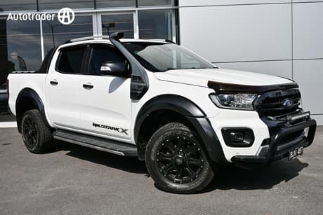 White 2020 Ford Ranger Double Cab Pick Up Wildtrak 2.0 (4X4)