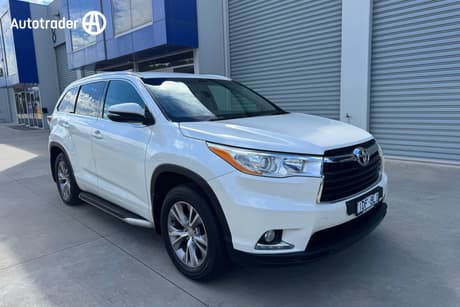 White 2015 Toyota Kluger Wagon Gxl (4X2)