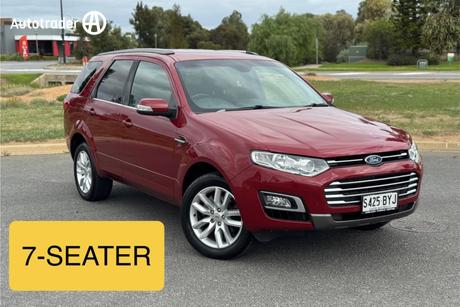 Red 2015 Ford Territory Wagon Ts (4X4)