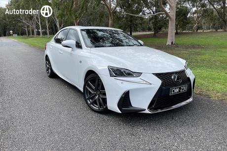 White 2019 Lexus IS350 Sedan F Sport