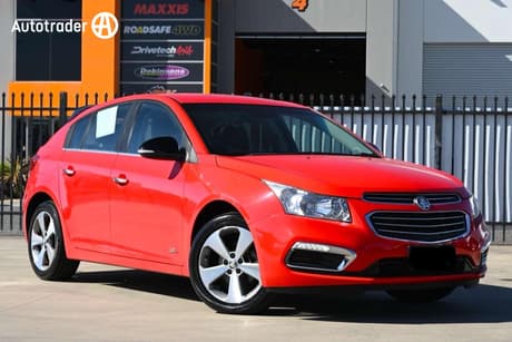 Red 2016 Holden Cruze Hatchback Z-Series