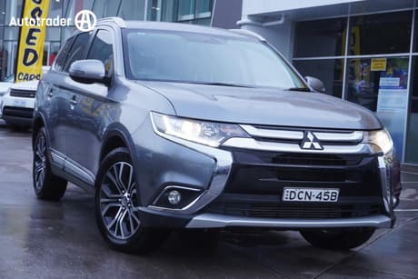 Grey 2015 Mitsubishi Outlander Wagon Xls (4X4)