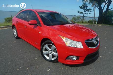 Red 2011 Holden Cruze Sedan
