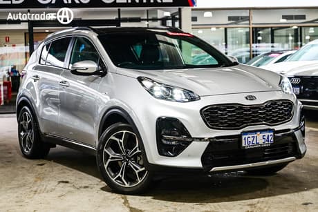 Silver 2020 Kia Sportage Wagon Gt-Line (Awd)