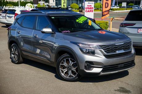 Grey 2019 Kia Seltos Wagon Sport+ (Awd)