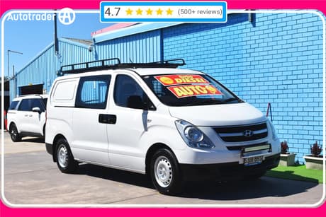 White 2015 Hyundai Iload Van