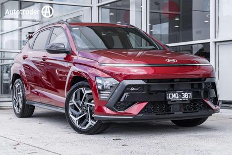 Red 2023 Hyundai Kona Wagon N Line