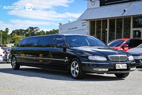 Black 2002 Holden Statesman Sedan V8