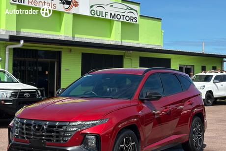 Red 2022 Hyundai Tucson Wagon Elite N Line (Awd)