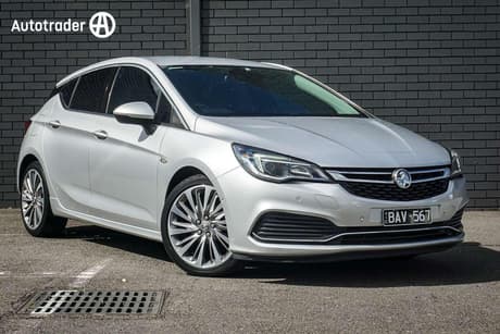 Silver 2018 Holden Astra Hatchback Rs-V