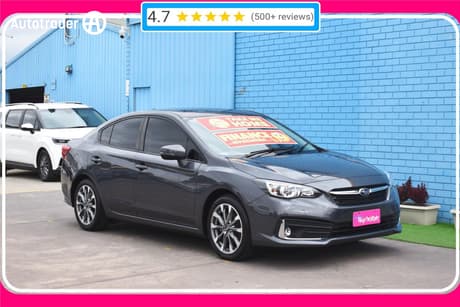 Grey 2022 Subaru Impreza Sedan 2.0I Premium (Awd)