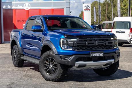 Blue 2024 Ford Ranger Double Cab Pick Up Raptor 3.0 (4X4)
