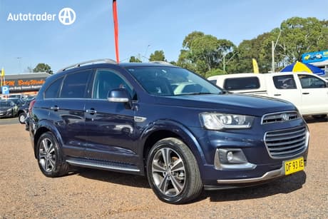 Blue 2017 Holden Captiva Wagon 7 Ltz (Awd)