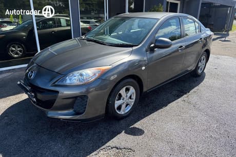 Grey 2011 Mazda 3 Sedan Neo