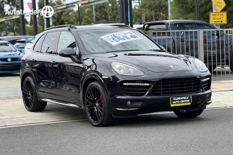 Black 2014 Porsche Cayenne Wagon Gts