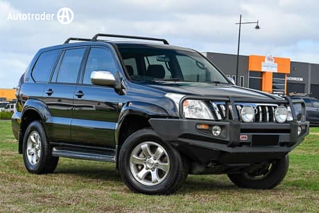 Black 2004 Toyota Landcruiser Prado Wagon Gxl (4X4)