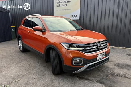 Orange 2022 Volkswagen T-Cross Wagon 85Tsi Style