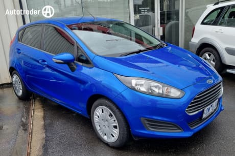 Blue 2014 Ford Fiesta Hatchback Ambiente