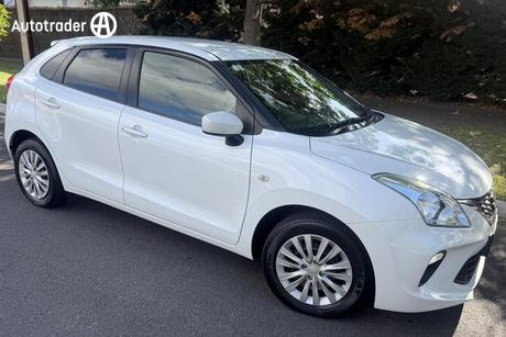 White 2019 Suzuki Baleno Hatchback Gl