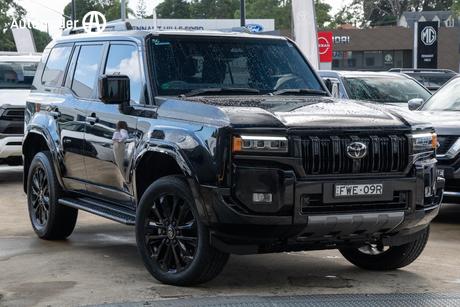 Black 2025 Toyota Landcruiser Prado Wagon Vx