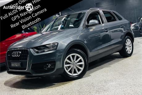Grey 2014 Audi Q3 Wagon 2.0 Tdi Quattro (103Kw)