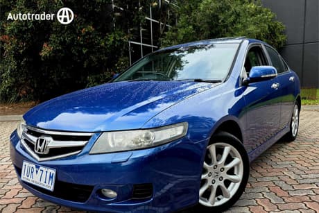 Blue 2006 Honda Accord Euro Sedan Luxury